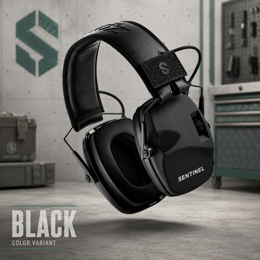 Sentinel Electronic Hearing Protection Earmuffs