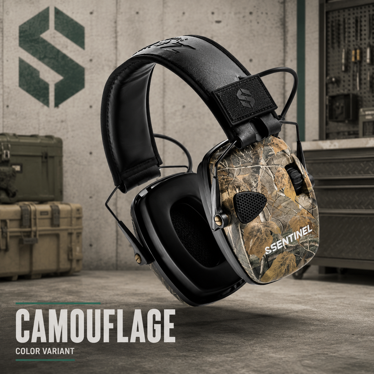 Sentinel Electronic Hearing Protection Earmuffs