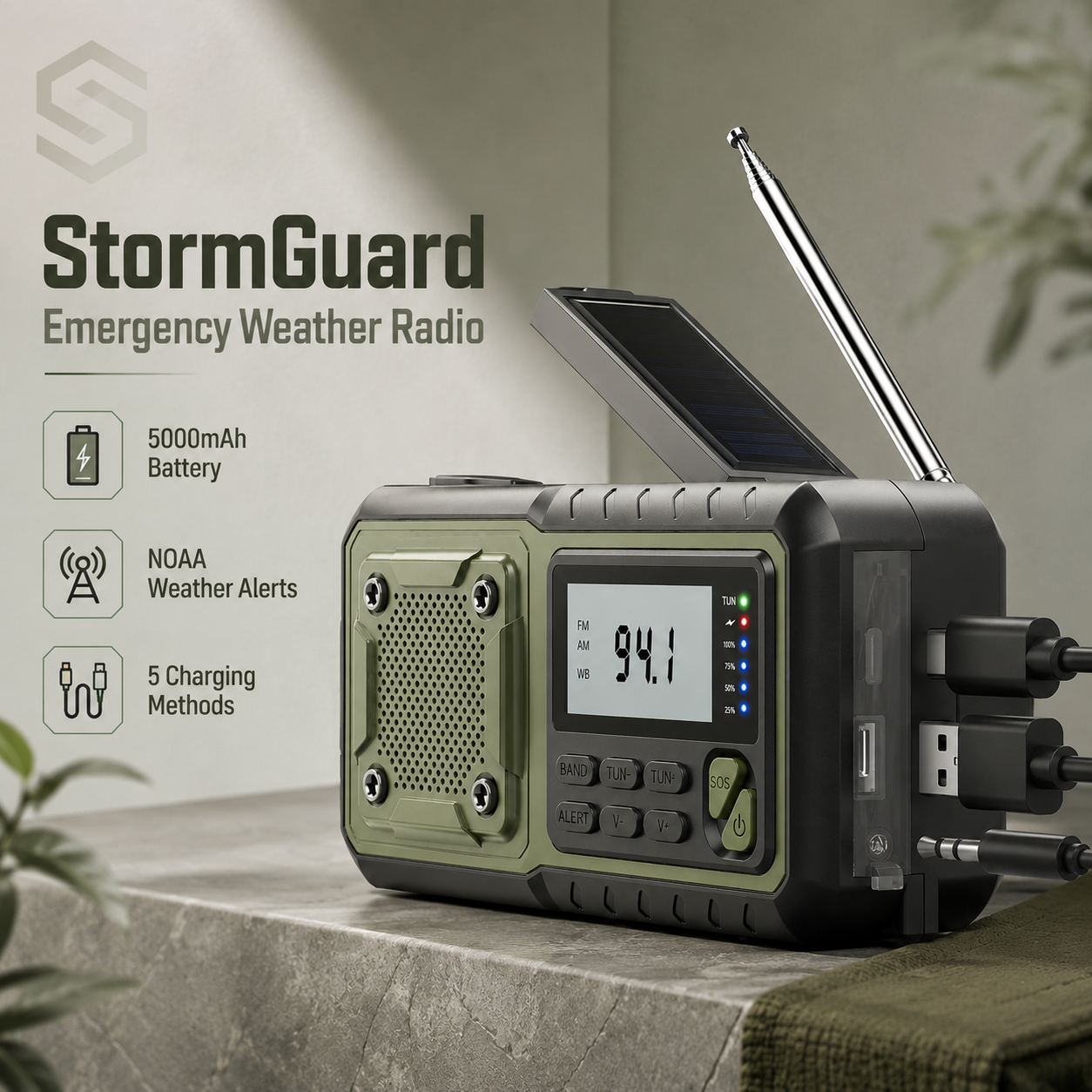 StormGuard Emergency Weather Radio