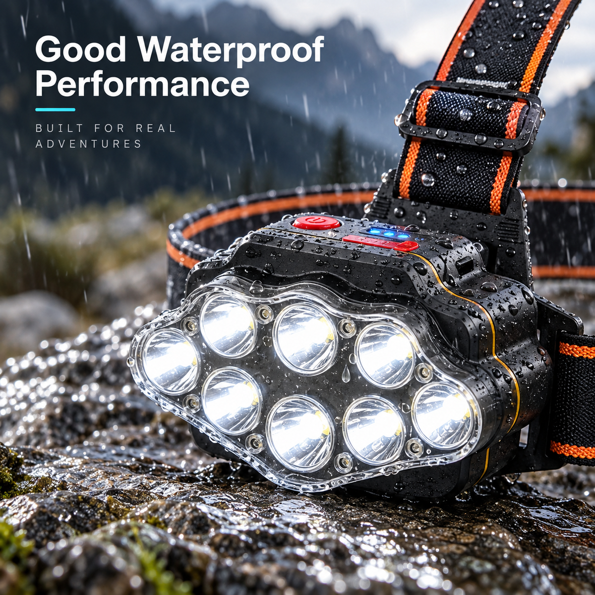 LumaTrek Pro Rechargeable Headlamp
