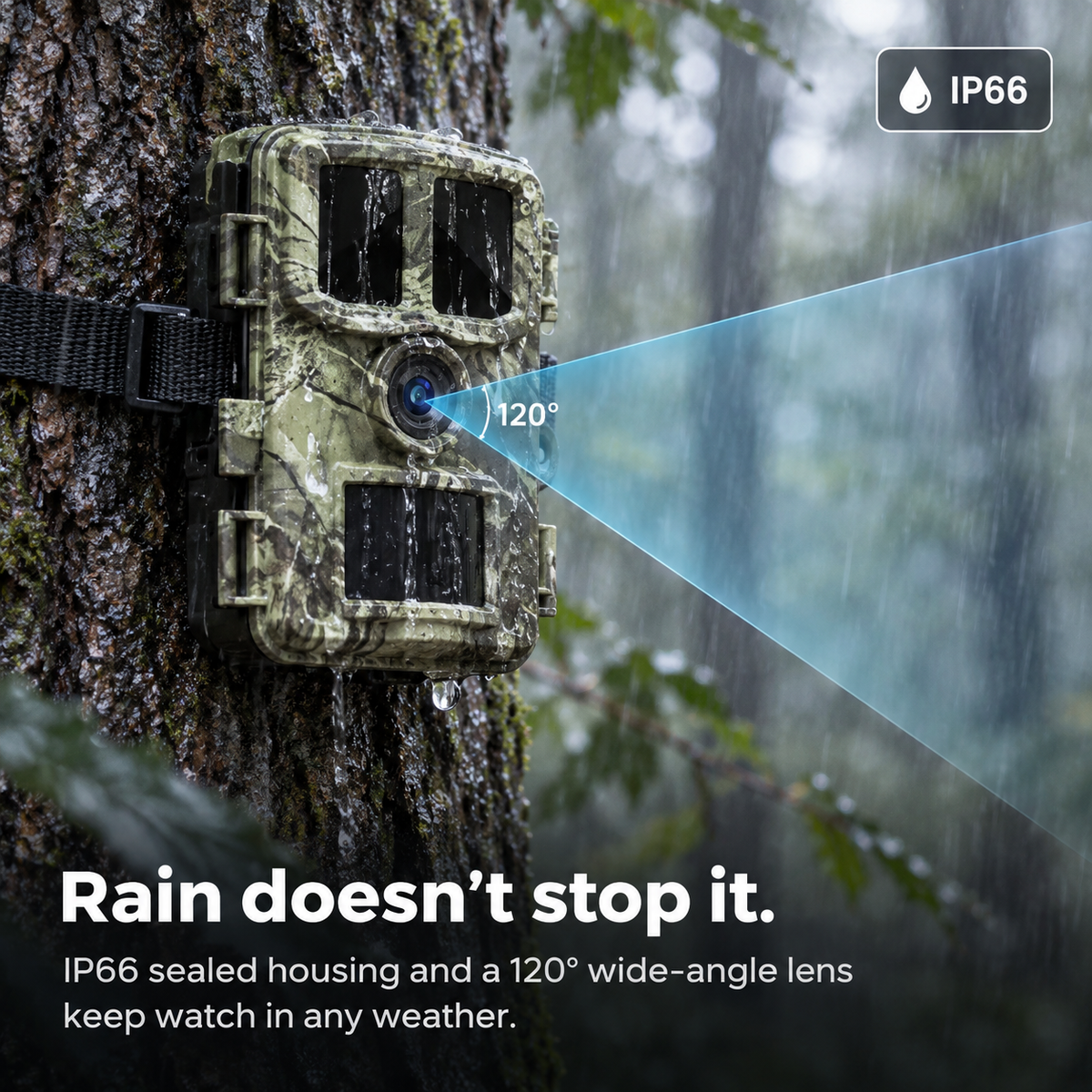 TrailSight Trail Camera 4K 48MP