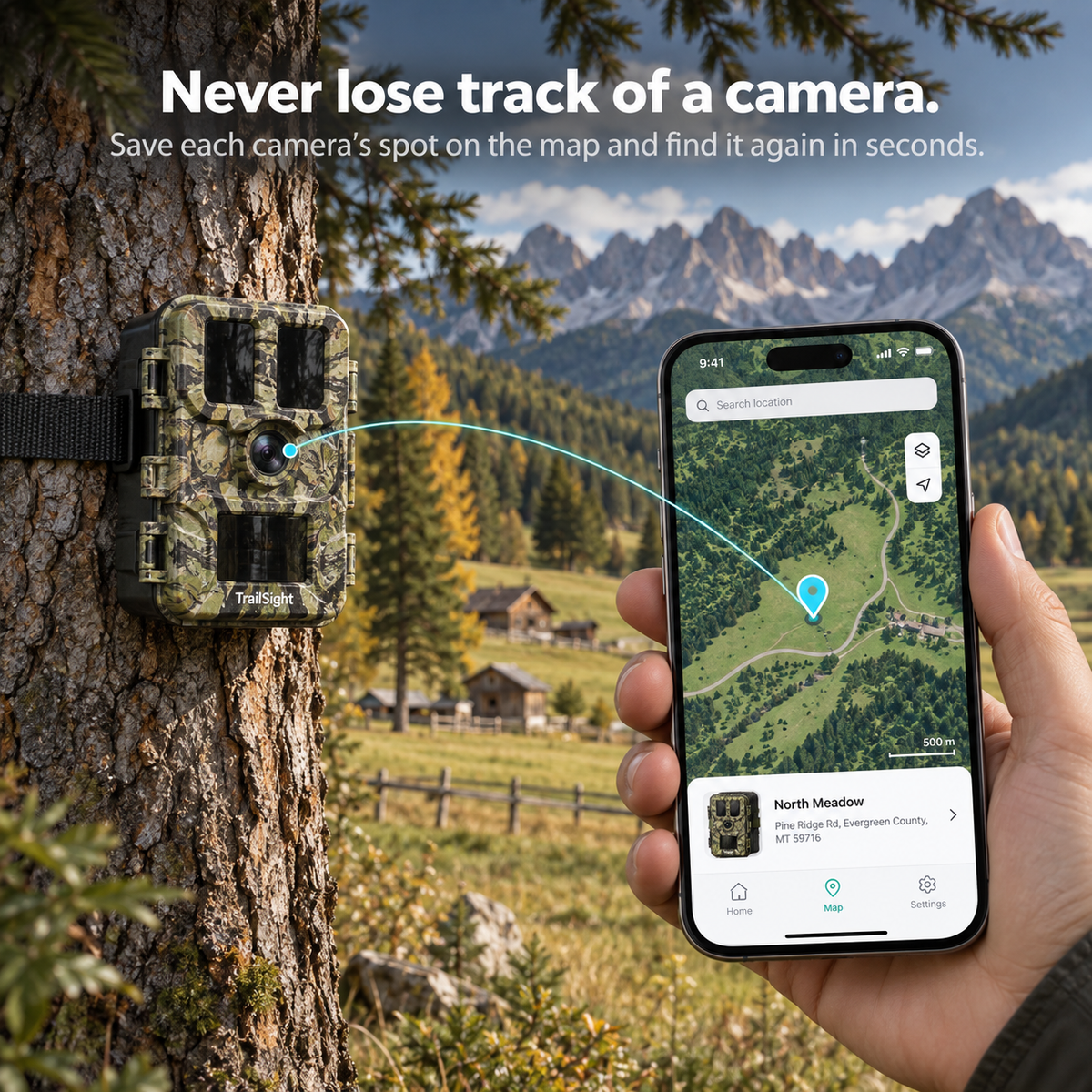 TrailSight Trail Camera 4K 48MP