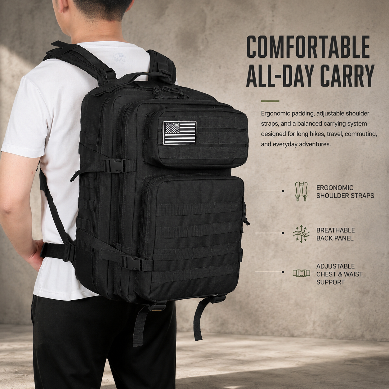 ForgePack Ranger 45 Tactical Backpack
